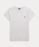コットン ジャージー クルーネック Tシャツ