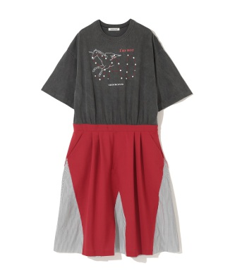 コットンTシャツワンピース