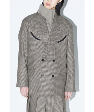 【TOGA PULLA】Wool check jacket