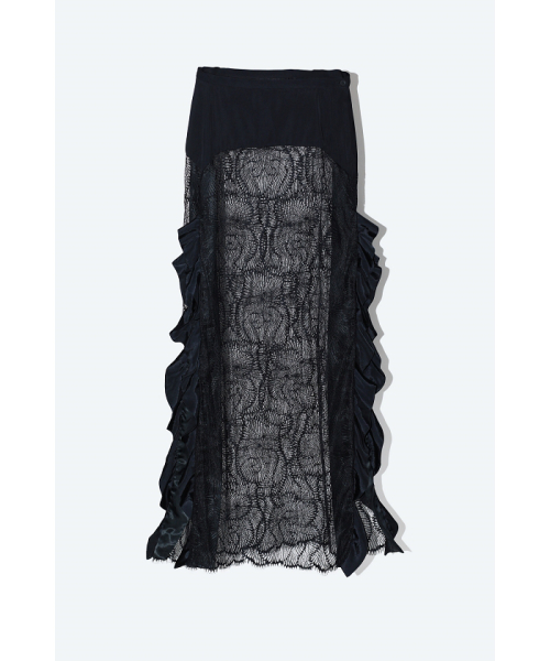 TOGA 【TOGA PULLA】Lace skirt black 36 TOGA 【TOGA PULLA】Lace skirt black 36
