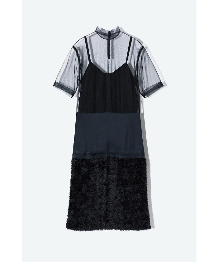 TOGA PULLA】Fringe tulle dress(F256A032)｜阪急百貨店公式通販