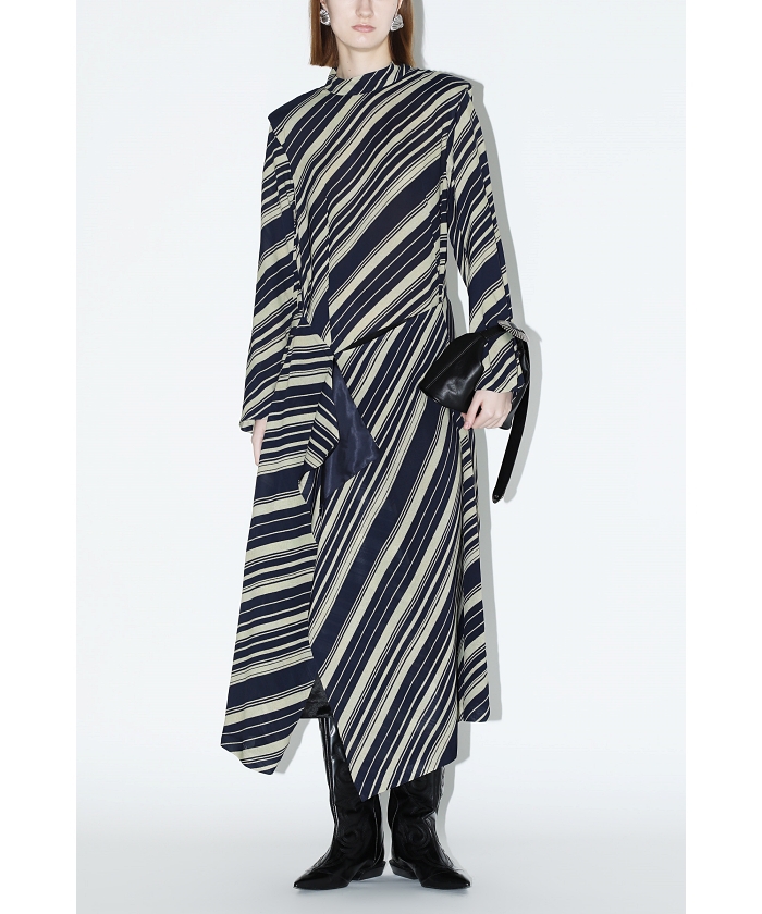 入荷now 安全 TOGA PULLA】Rayon dress(F256A033)｜阪急百貨店公式通販 print ワンピース