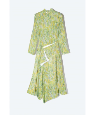 【TOGA PULLA】Rayon print dress