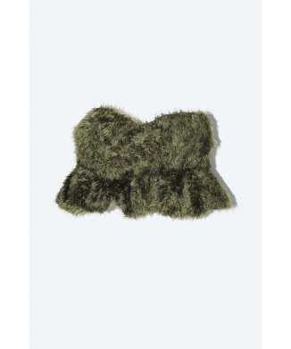 【TOGA PULLA】Fringe tulle bra top