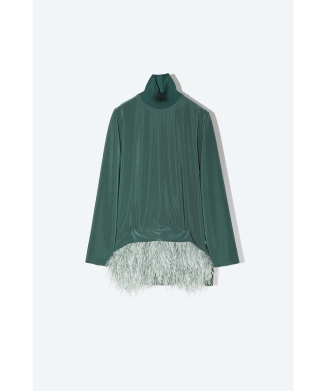 【TOGA PULLA】Pique jersey L/S