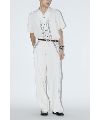 【TOGA VIRILIS】Viscose twill pants