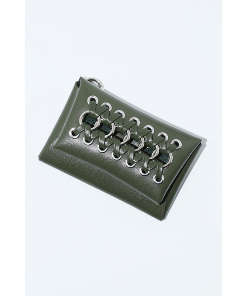 TOGA 【TOGA TOO】Ring motif card case khaki ONE TOGA 【TOGA TOO】Ring motif card case khaki ONE