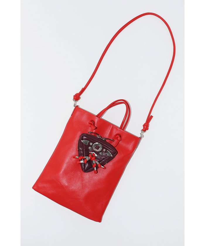 【美品】TOGA ケース　チャーム TOGA TOO】Triangle pouch bag(F256A071)｜阪急百貨店公式通販