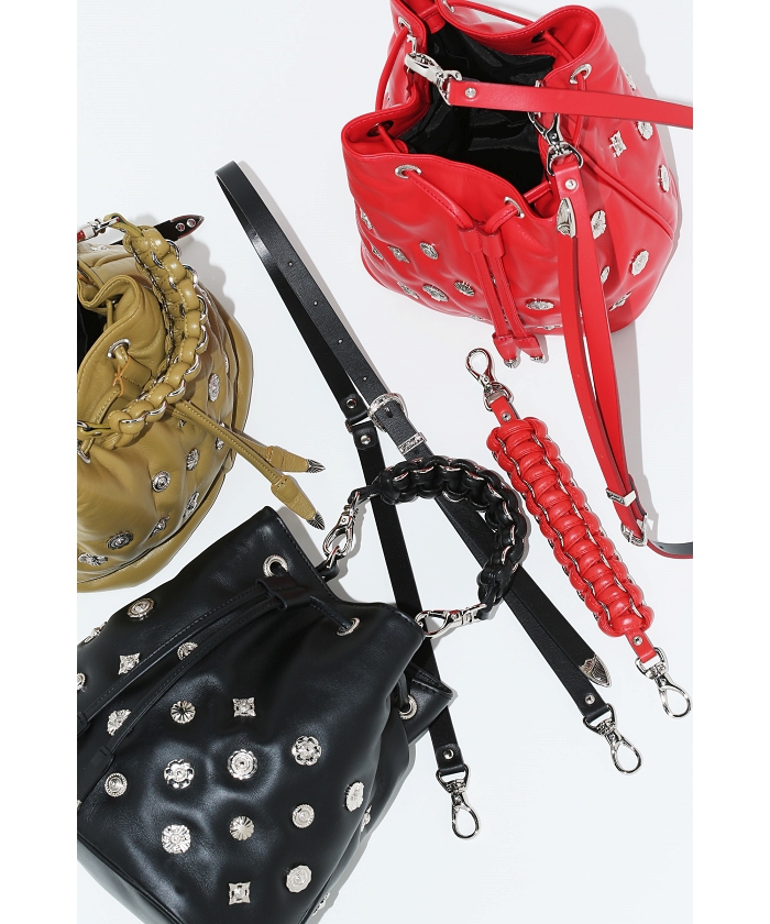 TOGA】コンチョサスペンダー 箱付き TOGA】コンチョサスペンダー 箱付き