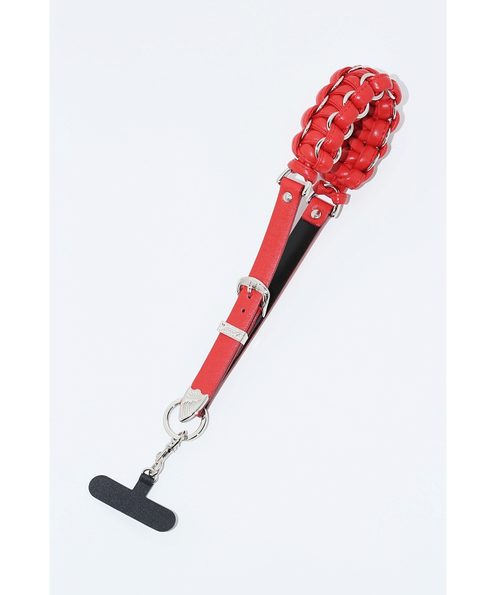 TOGA TOO】Leather braid phone handle strap(F256A091)｜阪急