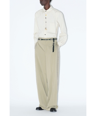 【TOGA TOO】High twist kersey pants