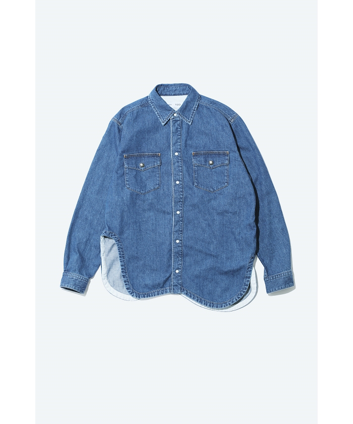TOGA TOO】Denim shirt(F256A103)｜阪急百貨店公式通販サイト｜阪急