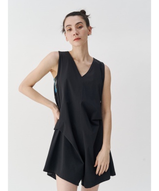 RUSH GUARD TUCK ROMPER