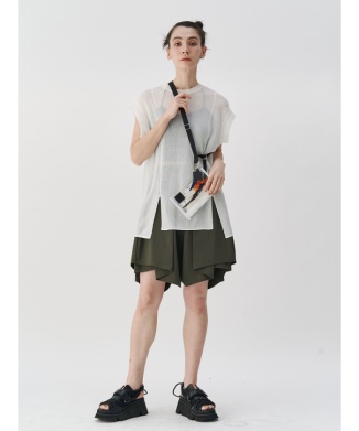 RUSH GUARD LAYERED SHORT PT【セットアップ着用可能】