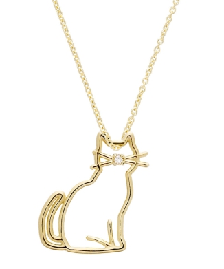 MIAU ダイヤモンド_ネックレス