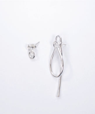 Pearl and Zirconia Recycled Silver Necklace(F25OS077)｜阪急百貨店