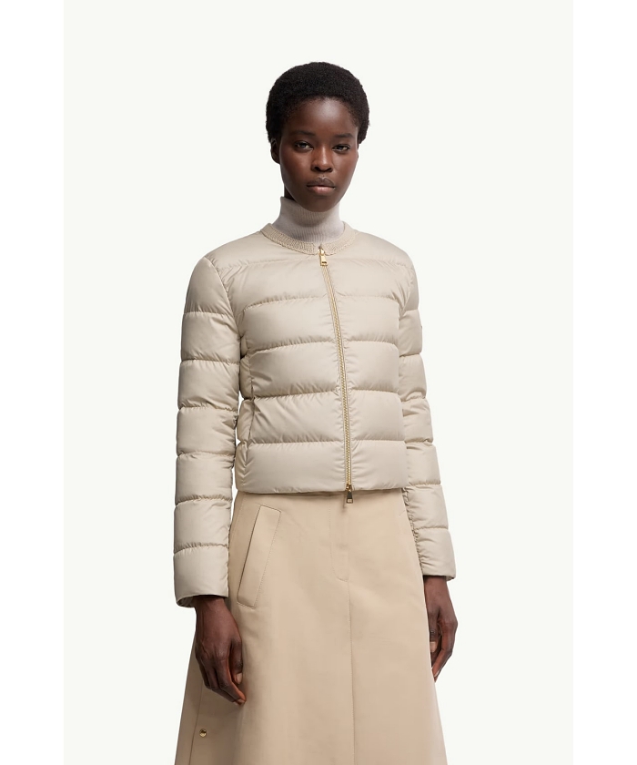 追跡送料込 モンクレール ダウンジャケット MAUVEZIN MONCLER＞MAUVEZIN ジップダウンジャケット‐ ウォッシャブル ‐