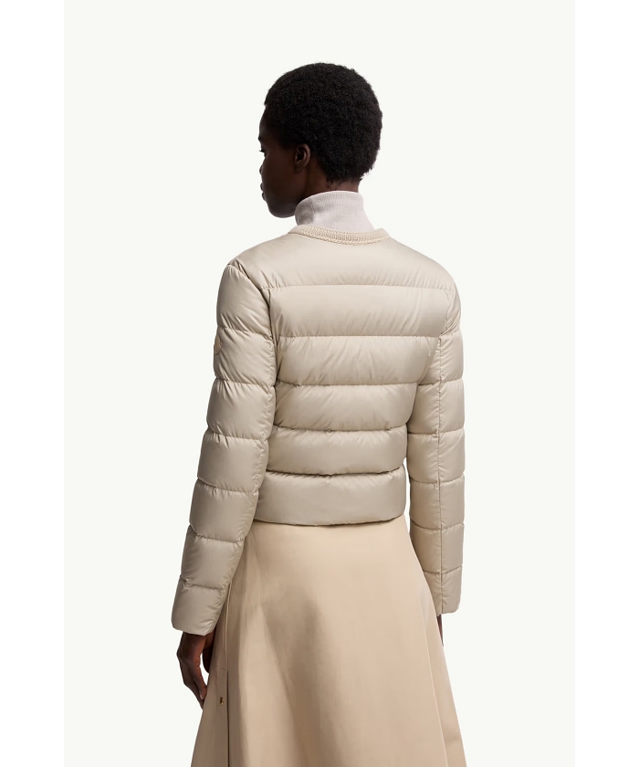 MONCLER ショートダウンジャケット クラシック Mauvezin ベージュ Mauvezin ショートダウンジャケット : ショートダウン