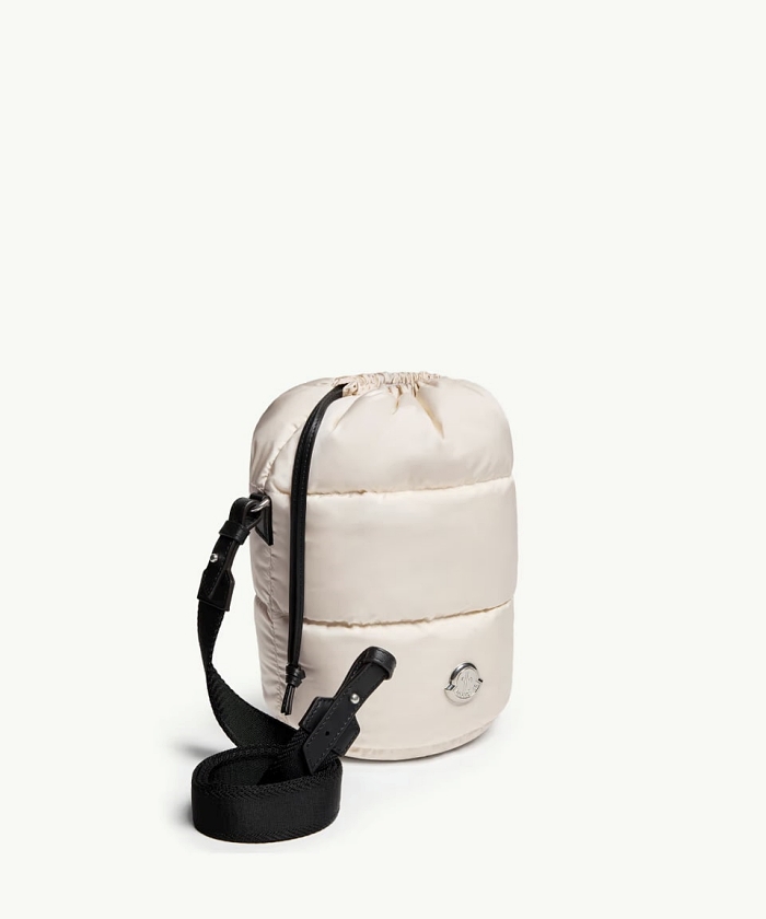 MONCLER☆CARADOC ロゴパッチ バケットバッグ 2color Black Caradoc Water-Repellent Bucket Bag - Bags & Small