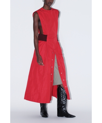 【TOGA PULLA】Memory grosgrain dress