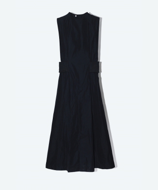 【TOGA PULLA】Memory grosgrain dress