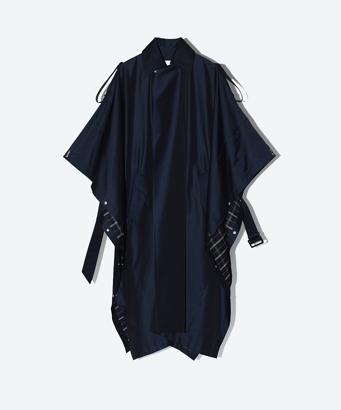 toga ナイロンツイルポンチョ　コート　サンプル品 toga ナイロンツイルポンチョ コート サンプル品 - メルカリ