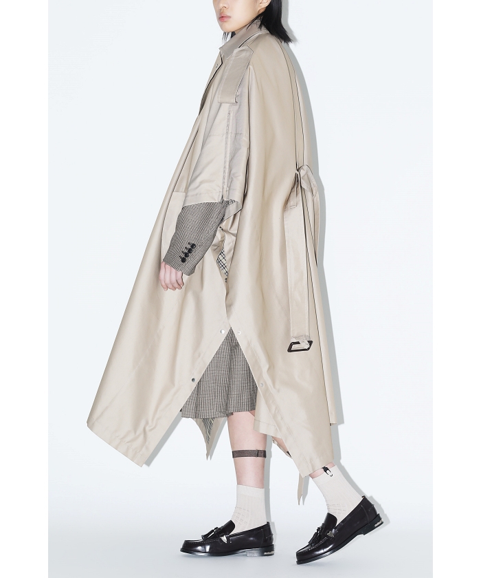 toga ナイロンツイルポンチョ　コート　サンプル品 toga ナイロンツイルポンチョ コート サンプル品 - メルカリ