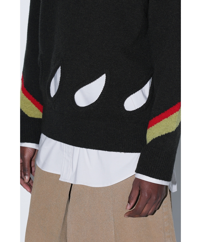 希少 美品 TOGA Animal Jaquard Knit Pullover Jacquard knit pullover TA252ーXN001