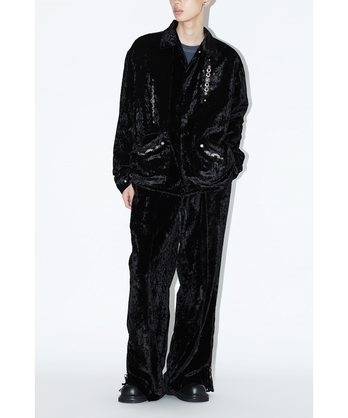 TOGA VIRILIS】Crush velvet pants(F257C018)｜阪急百貨店公式