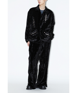 【TOGA VIRILIS】Crush velvet pants