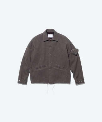【TOGA VIRILIS】Wool melton blend blouson