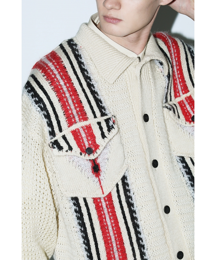TOGA VIRILIS】Mesh knit jacket(F257C027)｜阪急百貨店公式通販