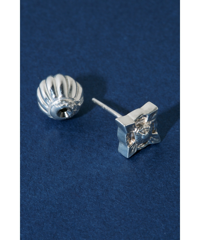 TOGA TOO Ring pierced earrings シルバー TOGA TOO】Metal pierced earring SILVER(F257C031)｜阪急百貨店