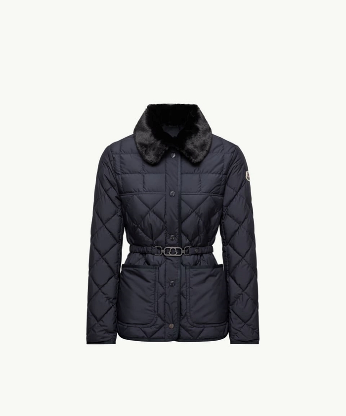 MONCLER フード付きダークデニムジャケット 4歳用 MONCLER フード付きダークデニムジャケット 4歳用 MONCLER