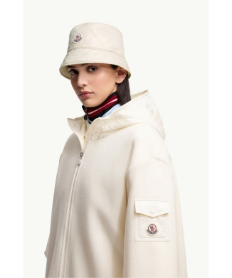MONCLER バケットハット　M 楽天市場】モンクレール バケットハット 帽子 バケツハット ロゴ