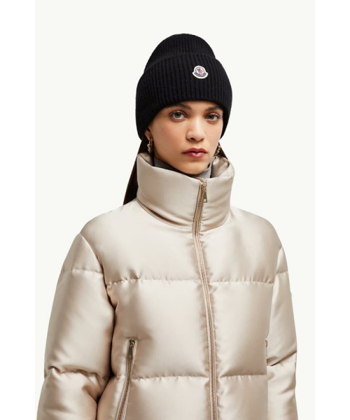 MONCLER Moncler ニットキャップ ブラック UNI MONCLER Moncler ニットキャップ ブラック UNI
