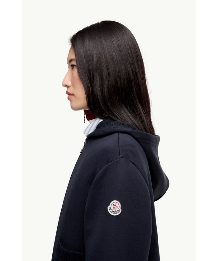 MONCLER FLYING NEWS ブラックパーカー MONCLER FLYING NEWS ブラックパーカー