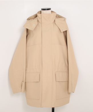 HIGH-DENSITY BONDED COTTON GABARDINE BLOUSON