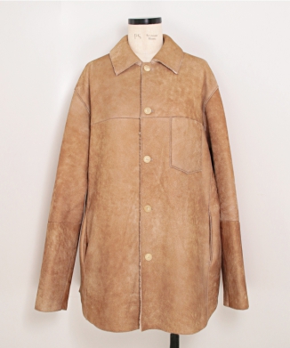 MERINO MOUTON SHIRT BLOUSON