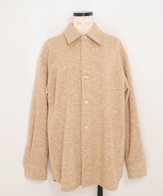 HOMESPUN TWEED SHIRT BLOUSON