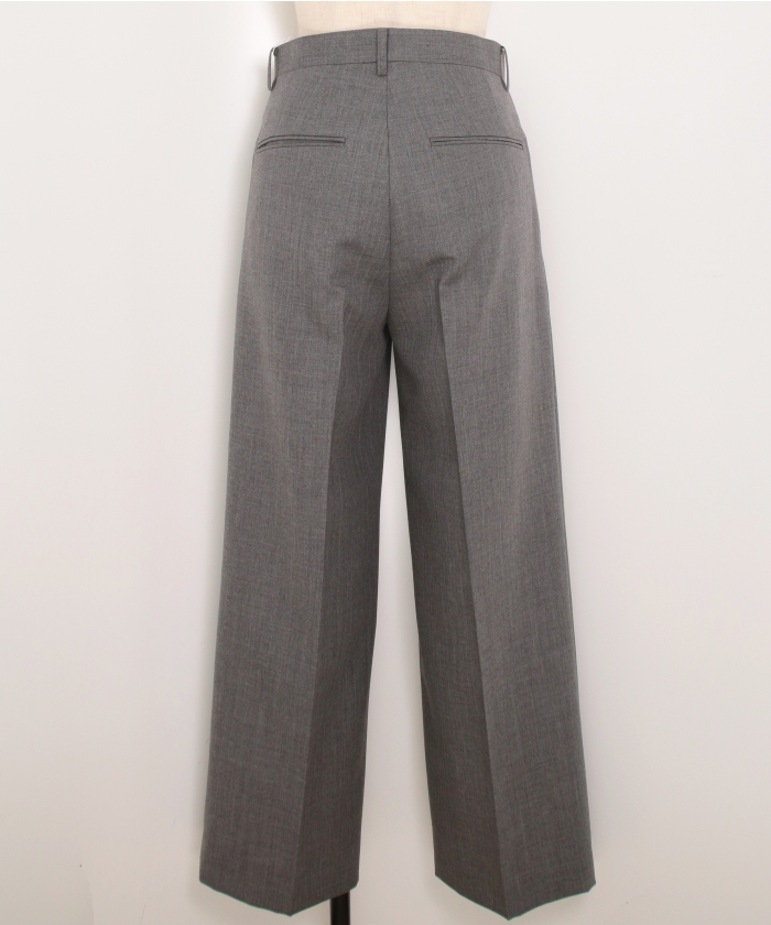オーラリー25SS BLUEFACED WOOL TWO-TUCK SLACKS BLUEFACED WOOL TWO-TUCK SLACKS(F257S034)｜阪急百貨店公式通販サイト