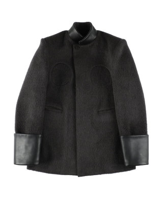Dmination jacket mohair blend