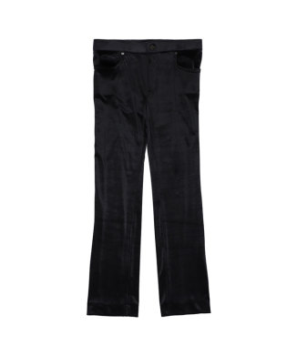 Velour skinny pants