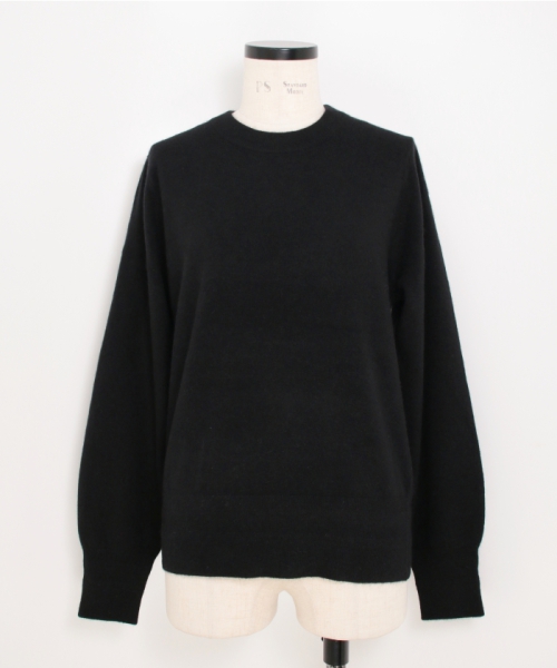 HYKE RACCOON SWEATER BLACK 2 HYKE RACCOON SWEATER BLACK 2