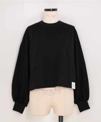 CROPPED LONG-SLV TEE / BIG FIT (6.5OZ)