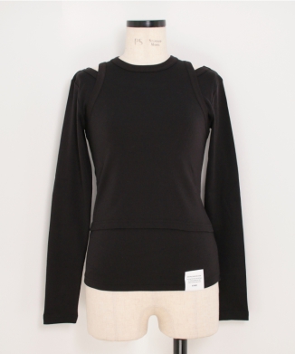 LAYERED LONG-SLV TEE