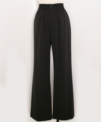 STRETCH WIDE-LEG PANTS