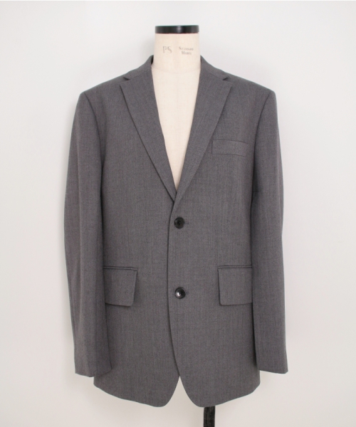 HYKE DOESKIN BLAZER CHARCOAL 2 HYKE DOESKIN BLAZER CHARCOAL 2