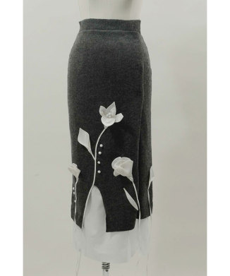 CARRER KNIT SKIRT