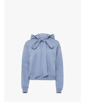 TIED BOW HOODIE